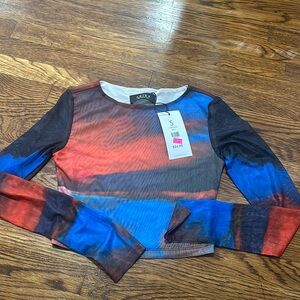 Long Sleeve Crop Top